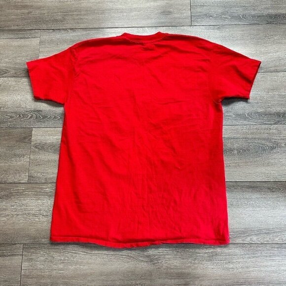 Vintage Orcinus Orca Great Whale T Shirt  Size XL North By Northwest Red USA - Picture 2 of 7